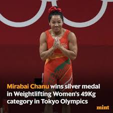 India, they say, is already a sporting powerhouse, just not in pursuits that are in the olympics. Mint On Twitter Indian Weightlifter Mirabai Chanu Today Won The First Medal For India In The Ongoing Tokyo Olympics She Won A Silver Medal In The 49kg Category Of Women S Weightlifting Event