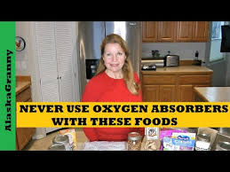 What do oxygen absorbers do? Never Use Oxygen Absorbers With These Foods Basics How To Use Oxygen Absorbers Youtube