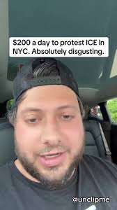 This man reveals he was offered $200 to join the nationwide “No Kings Day”  protest in NYC, targeting ICE and President Trump's deportation policies.  We should double the offer to protestors to