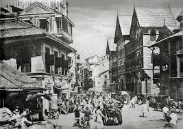 Bombay (Mumbai). Bholeshwar Street ...