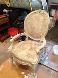 The paint needs to sink into the fabric so it can kind of 'dye' the fabric. Painting Fabric With Annie Sloan Chalk Paint