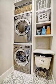 Stunning Small Laundry Room Design Ideas 07 Stacked Laundry Room Small Laundry Room Organization Laundry Room Design