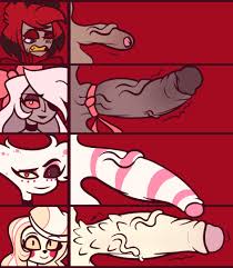 Post 4731247: Alastor Angel_Dust Charlie_Morningstar Hazbin_Hotel  MoeromoeNSFW Vaggie