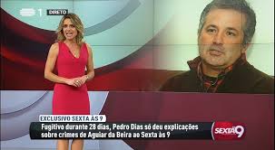 Pedro dias on wn network delivers the latest videos and editable pages for news & events, including entertainment, music, sports, science and more, sign up and share your playlists. Pedro Dias Sexta As Nove Entrevista Completa Investigacao Video Dailymotion