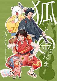 Trafalgar D Water Law Bepo Monkey D Luffy Luffytaro Straw Hat Pirates Mugiwaras Wano One Piece One Piece Anime One Piece Meme Monkey D Luffy