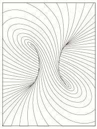 Coloring helps to develop and strengthen the hand muscles, which later helps children with activities like lifting objects and typing. Digital Optical Illusion 1 Coloring Page By Graphicsbyshenessa Art Optical Optical Illusions Art Optical Illusion Drawing