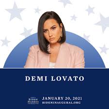 The singer addressed the trailer on her instagram, writing: Demi Lovato On Twitter I M So Honored To Announce That I Will Be Joining Joebiden Kamalaharris For Their Special Event Celebrating America On January 20th At 8 30pm Et Pt I Was