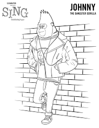 Sing Coloring Pages Best Coloring Pages For Kids In 2020 Sing Movie Colouring Pages Coloring Pages
