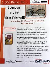 Radlflohmarkt Wirbelwind Ingolstadts Webseite