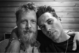 Ted Dwane and Chris Mass. Mumford and Sons birthday buddies.