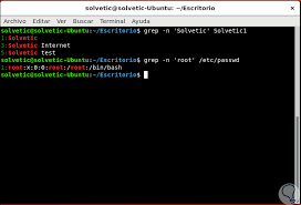 Se utiliza tanto en bash como en c, para realizar scripts. Como Usar Comando Grep Y Tree Linux Ejemplos Solvetic