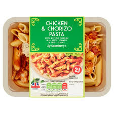 Bring a large pot of lightly salted water to the boil. Sainsbury S Chicken Chorizo Pasta 400g Sainsbury S