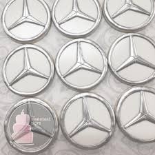 Emblem Cookies For Mercedes Benz Cookies Mercedes Royal Icing Cookies
