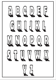 As there are variations in pronunciation of the letters' names, phonic alphabets have also been developed representing letters with specific words (starting with the letter they. Free Printable Alphabet Letters For The Classroom Different Lettering S Free Printable Alphabet Letters Printable Alphabet Letters Different Lettering Styles