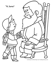 Pngtree offers shopping mall png and vector images, as well as transparant background shopping mall clipart images and psd files. Christmas Santa Coloring Page Santa Talks To Children At The Mall Santa Coloring Pages Coloring Pages Christmas Coloring Pages