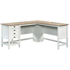 L shaped home office desk at alibaba.com are made from sturdy materials such as wood, iron, steel and other metals to ensure optimum quality and these l shaped home office desk are available in different style choices which could be luxurious, antique, trendy or something completely out of the. Sauder Cottage Road Engineered Wood L Shaped Home Office Desk In Soft White 428225