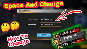 Drive vehicles to explore the. How To Change Free Fire Name In Space Free Fire Name Ke Andar Space Keyse Lagaye Youtube