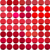 Wallpaper Just Red Color Chart On A Swatch