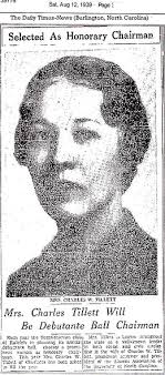 SUB CARRIE A McRAE (TILLET)