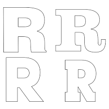 Ancient egyptians wrote the letter. 10 Best Letter R Template Printable Printablee Com