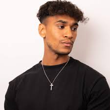 Black Onyx Cross Necklace Men's Black Cross Necklace Menu2019s Black &  Silver U2018Trinityu2019 CZ Cross Pendant Ball-Chain Necklace With Thick  Chain