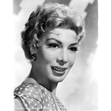 Dolores Gray smiling in Black and White Photo Print