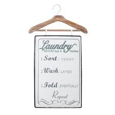 Filter christmas distressed wood sign farmhouse farmhouse decor farmhouse kitchen farmhouse style flag galvanized galvanized metal home decor hook indigo fair kitchen reclaimed wood sign vintage inspired wall art windmills wood. 18 X 32 Farmhouse Style Laundry List Metal Wall Decor With Wood Hanger Gray And White Olivia May Target