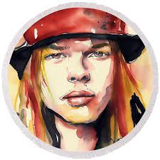 Watercolour Of Axl Rose #12 Coffee Mug