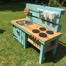 Diy Matschkuche Gartenspielzeug Aussenspielkuche Gartenhaus Holz