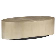 Caracole Come Oval Here Modern Classic Gold Leaf Hardwood Oval Coffee Table Coffee Table Oval Coffee Tables Rustic Wooden Coffee Table