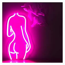 Lady Back Led Neon Sign Lights Art Wall Decorative Lights10 4 X19 6 Sexylady Pink Amazon Com Neon Light Signs Pink Neon Sign Neon Signs