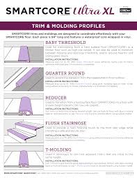 Molding for floating vinyl floors. Smartcore Lx93707206 Lx93707208 Lx93705108 User Manual Manualzz