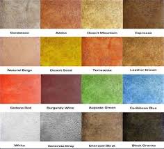 16 Extraordinary Stained Concrete Colors