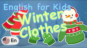 Graphic tees, activewear, jeans, sleepwear, dresses & rompers Put On Winter Clothes Vocabulary English For Kids Us Youtube