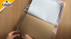 Master Cover Self Adhesive Book Cover Roll Instruction Youtube