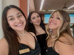 Our 2nd #seniorspotlight goes to our two beautiful sisters Kim & Hannah! 💗  Kimberly Larsen: “Hi! My name is Kim Larsen. I'm a psychology major and  part of the Fall 2023 class.