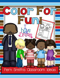 Your colorful martin luther king, jr. Fern Smith S Free Martin Luther King Jr Color For Fun Printable Coloring Pages Classroom Freebies