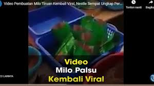 Bahasa malaysianya memang benar, tapi jika diartikan dengan bahasa indonesia mungkin menjadi lucu maknanya. Beredar Video Pembuatan Milo Tiruan Pihak Nesle Ungkap Cara Membedakan Kemasan Asli Dan Palsu Tribun Jambi