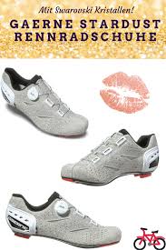 Wow Aussergewohnliche Rennradschuhe Mit Swarovski Kristallen Gaerne Stardust Cycling Shoes Shoes Women