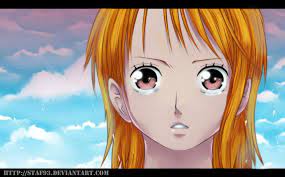 Lineart By Color By Special For Ochen Prostenkij Kolor 3 B 1 One Piece Nami One Piece Smoothie One Piece