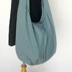 Vintage Light Gray Leather Bag - Etsy