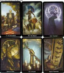 Steampunk Llewellyn Cards 793 905 Tarot Steampunk Tarot Decks
