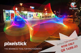 The Pixelstick Meet The World S Most Advanced Tool For Lightpainting Photography Now At A Best Price Ever In Qatar Pixelstick Photography Light Painting