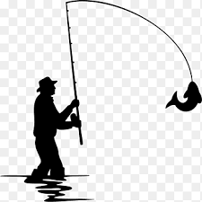 Little boy fishing in the river. Fishing Rods Fisherman Silhouette Fishing Angle Monochrome Png Pngegg