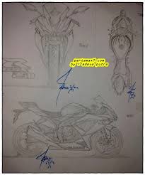 Si hitam, motor yang telah setia menemani kemanapun dan kapanpun 17. Sketsa Suzuki Gsx 250r Kiriman Gan Adeva Putra Pertamax7 Com