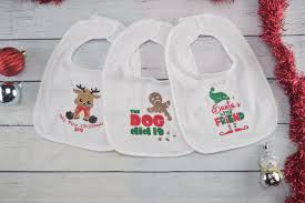 Christmas Special 3 Pack Christmas Bib Set Baby Christmas Etsy Christmas Bib Holiday Baby Christmas Special