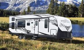 * huge rear patio + fireplace + outdoor kitchen!!! These Rvs Haul The Most Toys Autonxt
