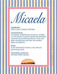 Origen Del Nombre Michelle