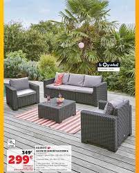 offre salon de jardin california allibert chez u express