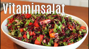 Mein Leckerer Vitamin Mischsalat Macht Euch Gesund Und Stark Canans Rezepte Youtube In 2020 Gemischter Salat Salat Rezepte